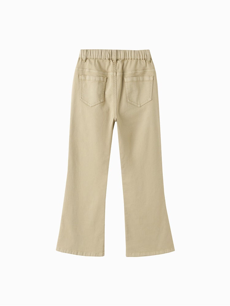 Balabala Girls' Denim Pants With Embroidery - Image 2