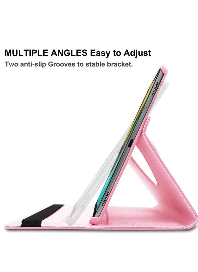 IAF Samsung Galaxy Tab S6 Lite 10.4 2020 Case - 360 Degree Rotating Stand [Auto Sleep/Wake] Folio Leather Smart Cover Case - Image 5