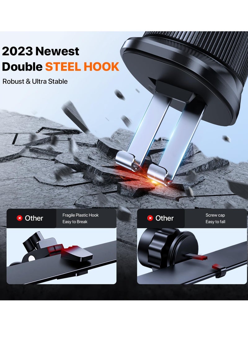 Miracase Car Phone Holder Newest Double Steel Hook For Air Vent - Image 2