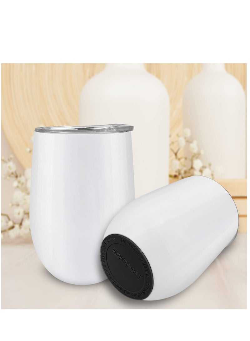 KASTWAVE قواعد مطاطية لأكواب التسامي، 24 قطعة من الجزء السفلي من السيليكون الواقي المضاد للانزلاق مع لاصق 3M لأكواب النبيذ، والبهلوانات النحيفة، وبرطمانات ماسون - Image 3