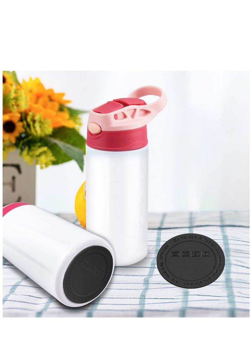 KASTWAVE قواعد مطاطية لأكواب التسامي، 24 قطعة من الجزء السفلي من السيليكون الواقي المضاد للانزلاق مع لاصق 3M لأكواب النبيذ، والبهلوانات النحيفة، وبرطمانات ماسون - Image 4