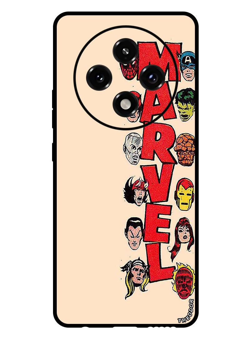 Theodor غطاء واقي مضاد للخدش ومقاوم للصدمات لجهاز أوبو A3 برو مارفل - Image 1