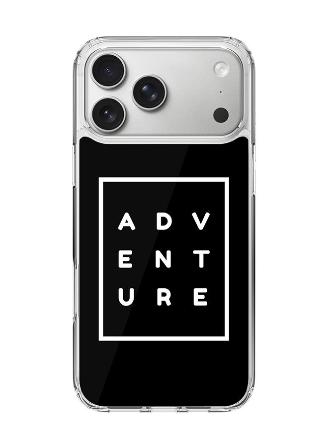 Stylizedd Classic Clear MagSafe Case for iPhone 17 Pro Max , Hybrid Soft Case Flexible Edges Anti Drop TPU PC Gel Thin Transparent Cover [ Designed for iPhone 17 Pro Max ] - Adventure
