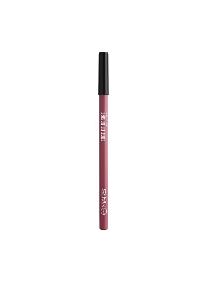 MARS Edge of Desire Lip Liner | One Swipe Smooth Application | Long Lasting Lip Pencil (1.4gm) (09-STEAMY PINK) - Image 2