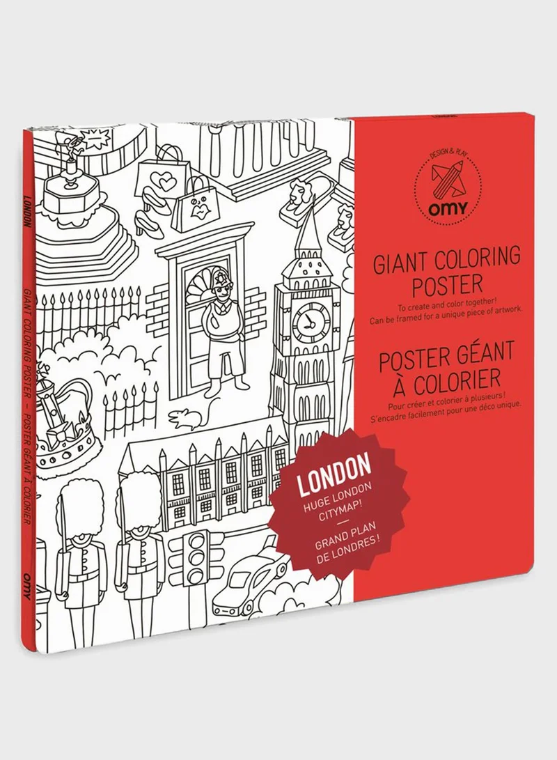 omY London Large Poster