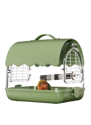 Bird Carrier Backpack with Perch, Transparent Travel Bird Cage Bag Lightweight with Shade Cover, Visible Window for Parrots, Small Cockatiels, Budgie and Other Similar Size Birds - pzsku/ZD555FC71E86183C7FFD4Z/45/_/1730341260/b22dfc05-0702-4d63-805a-fc4907193f0e