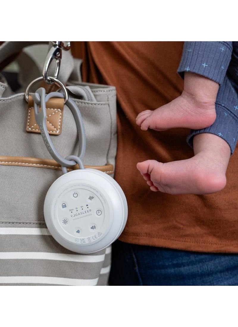 Yogasleep Yogasleep Hushh 2 Portable Sound Machine For Baby and Kids, Backlit Buttons & Night Light, More Durability, 6 Soothing Natural Sounds, Easy To Use Timer, Volume Control & Toddler Lock, Noise Canceling  - Image 3