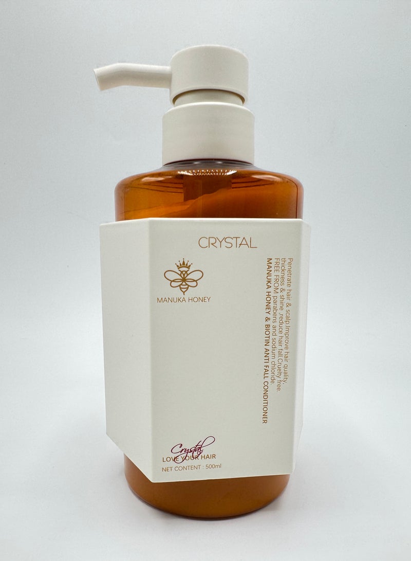 Crystal Manuka Honey & Biotin Anti Fall Conditioner - Image 1