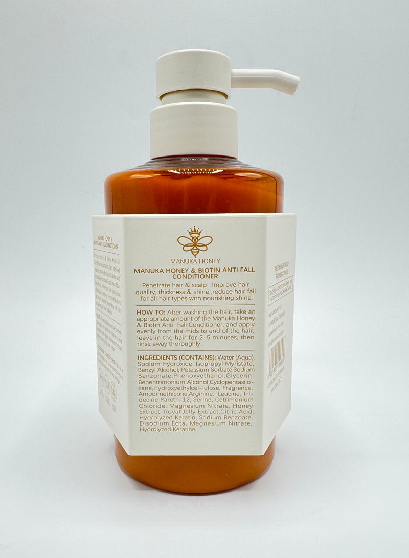 Crystal Manuka Honey & Biotin Anti Fall Conditioner - Image 2