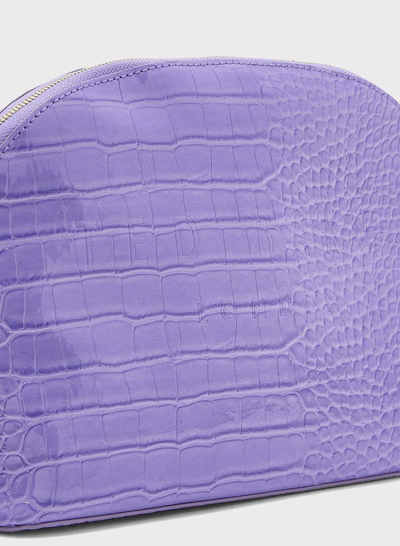تيد بيكر Wxg-Crocana-Croc Effect Cosmetic Bags