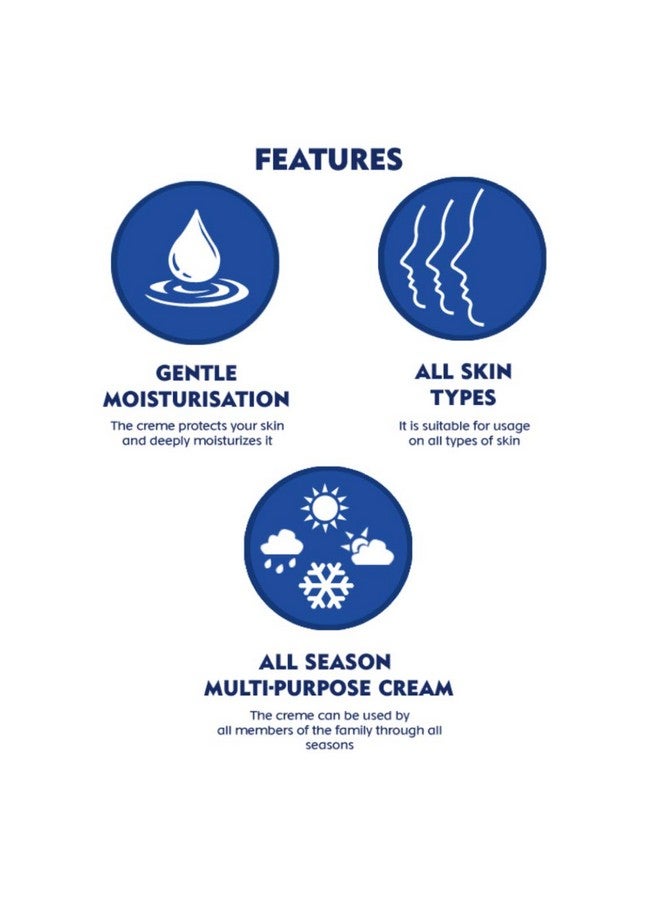 Nivea كريم نيفيا 400 مل | كريم متعدد الاستخدامات | ترطيب لطيف | لجميع أنواع البشرة | كريم لجميع الفصول - Image 2