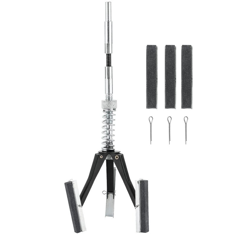 ATPEAM Engine Cylinder Hone Tool Adjustable Deglazer Set for Grinding Holes from 114 to 312 Diameter with Extra 3Piece 2 Long Stones 220 Grit