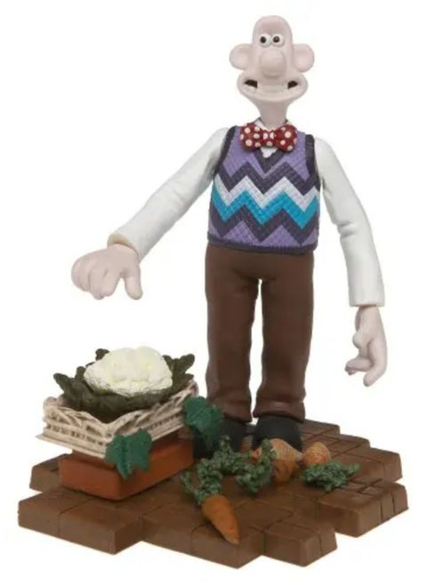 Wallace and Grommit Curse of the Were-Rabbit Action Figure : Wallace