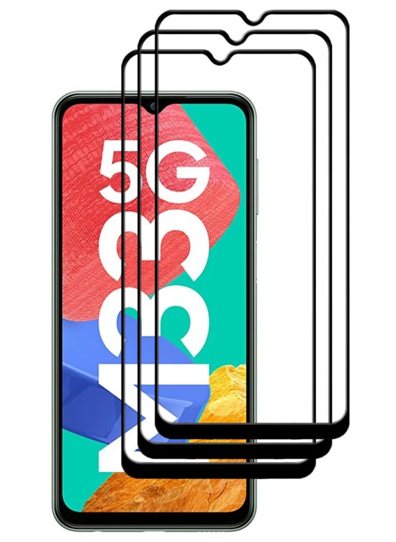 ACLIX 3 Pieces Antistatic ESD Dustproof Premium Quality High Definition Tempered Glass Screen Protector Designed For Samsung Galaxy M33 - Image 1