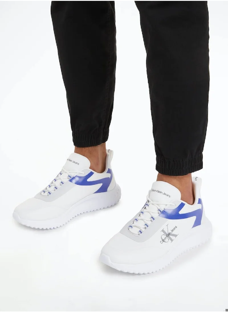 Calvin Klein Jeans Men's Trainers - Recycled ripstop polyester upper , White