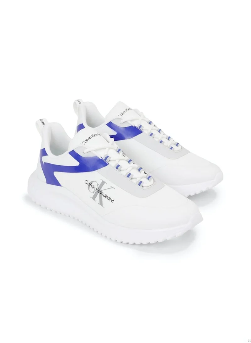Calvin Klein Jeans Men's Trainers - Recycled ripstop polyester upper , White