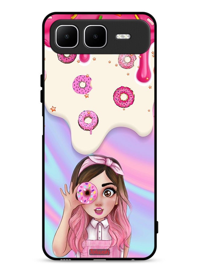 Tolwak Infinix Smart 10 Plus Protective Case Cover Holding Donut