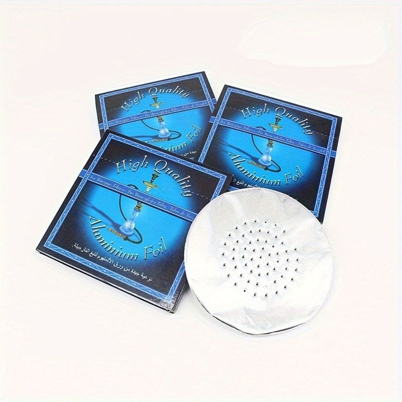 Round Perforated Aluminum Foil 2 Boxes 100 Pcs Suitable For Bars Restaurants And Homes - Image 2