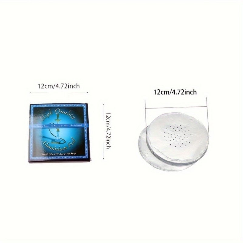 Round Perforated Aluminum Foil 2 Boxes 100 Pcs Suitable For Bars Restaurants And Homes - Image 3