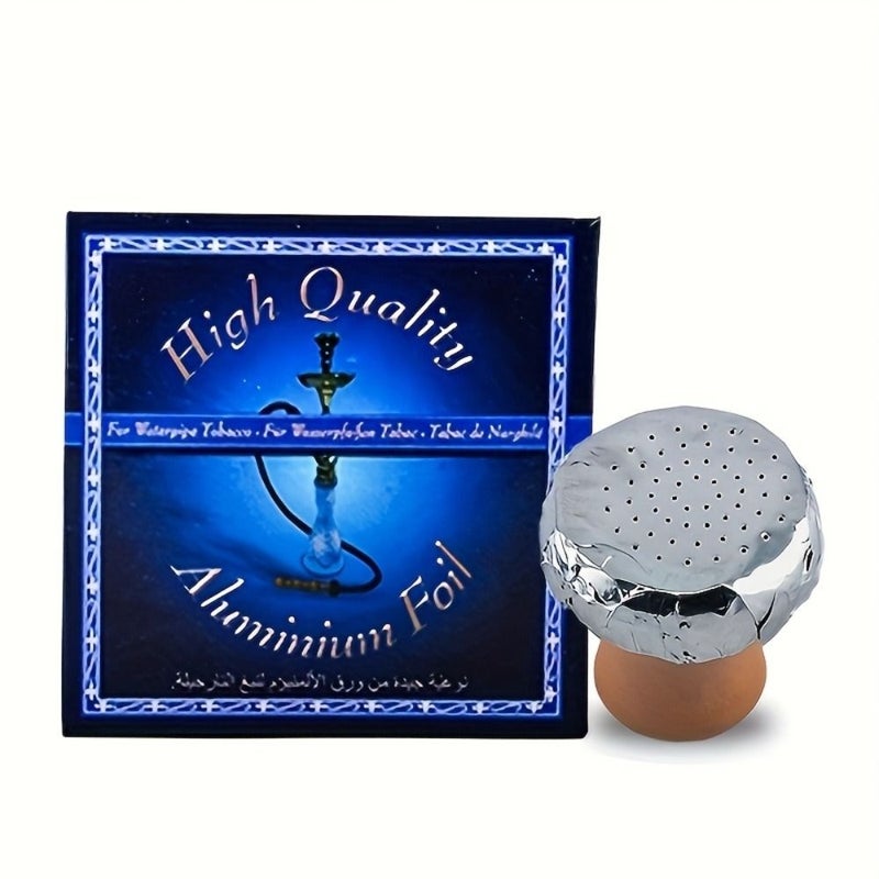 Round Perforated Aluminum Foil 2 Boxes 100 Pcs Suitable For Bars Restaurants And Homes - Image 1