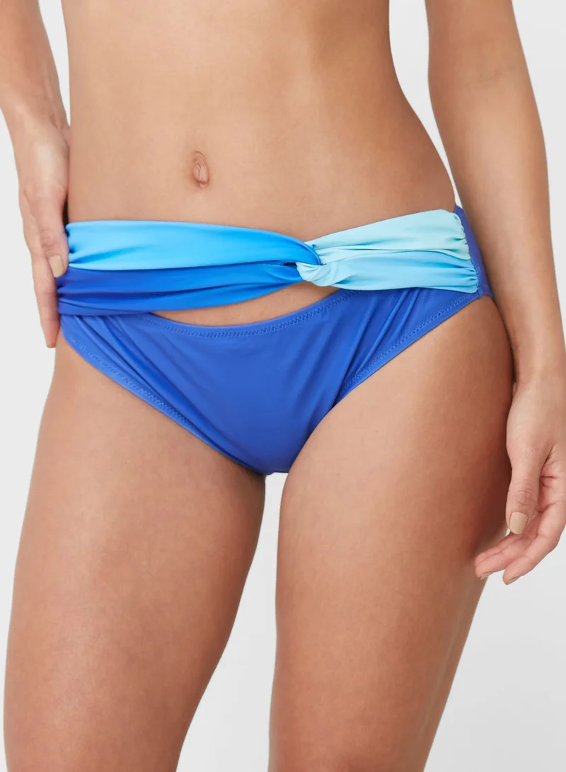 Ginger Contrast Ombre Effect Bikini Set