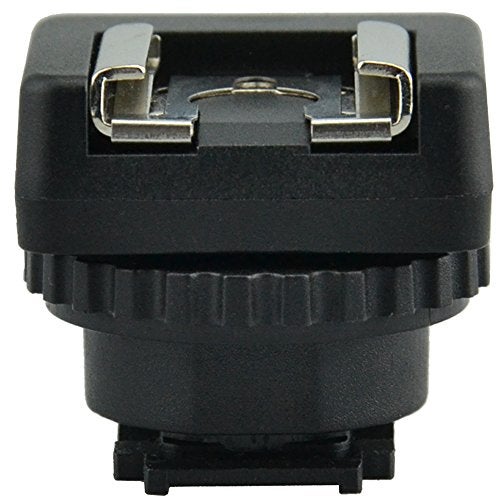 JJC MSA-MIS Standard Cold Shoe Adapter Converter for Sony Multi Interface Shoe Camcorder (Black) - Image 2