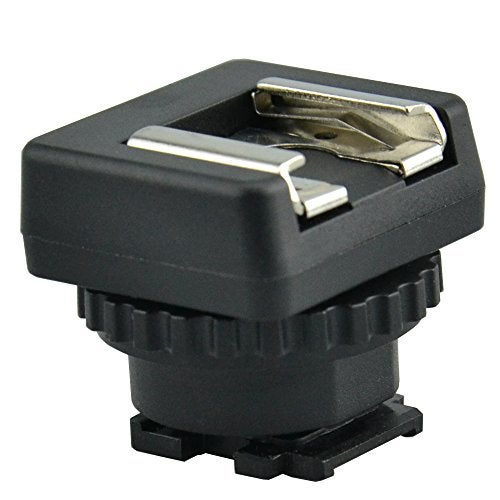 JJC MSA-MIS Standard Cold Shoe Adapter Converter for Sony Multi Interface Shoe Camcorder (Black) - Image 1