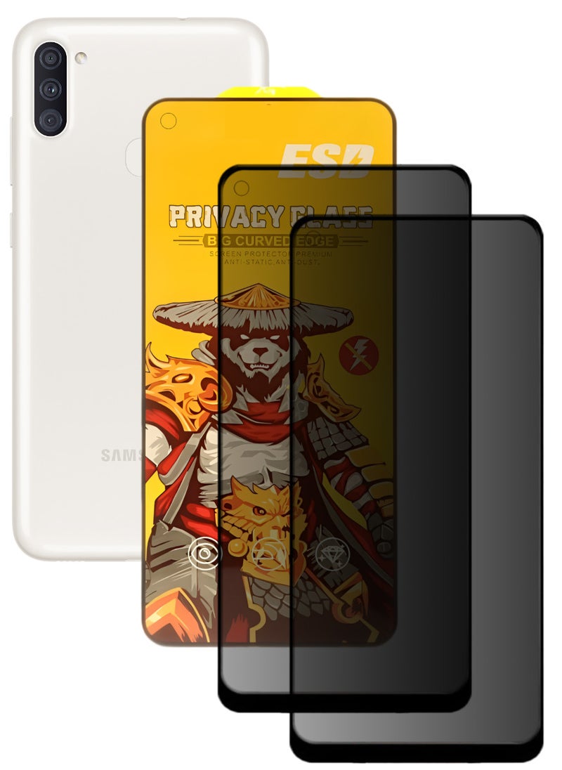 اي اس دي قطعتين، واقي شاشة عالي الجودة لهاتف آسامسونج جالاكسي A11 - Image 1