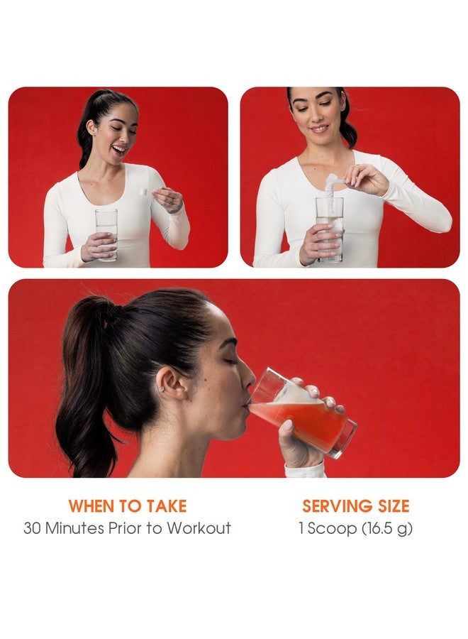 The Genius Brand Genius Pre Caffeine-Free Pre Workout Boosted Energy, Focus, Performance Nootropic Formula AlphaSize, Citrulline Malate, CarnoSyn Beta Alanine Endurance, Stamina, Recovery, 20 Servings - Sour Cherry - Image 5