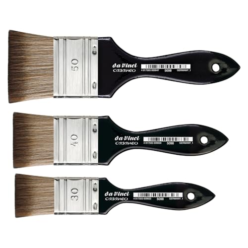 da Vinci Watercolor Series 5098 Casaneo Paint Brush, Wash New Wave Synthetics - Image 5