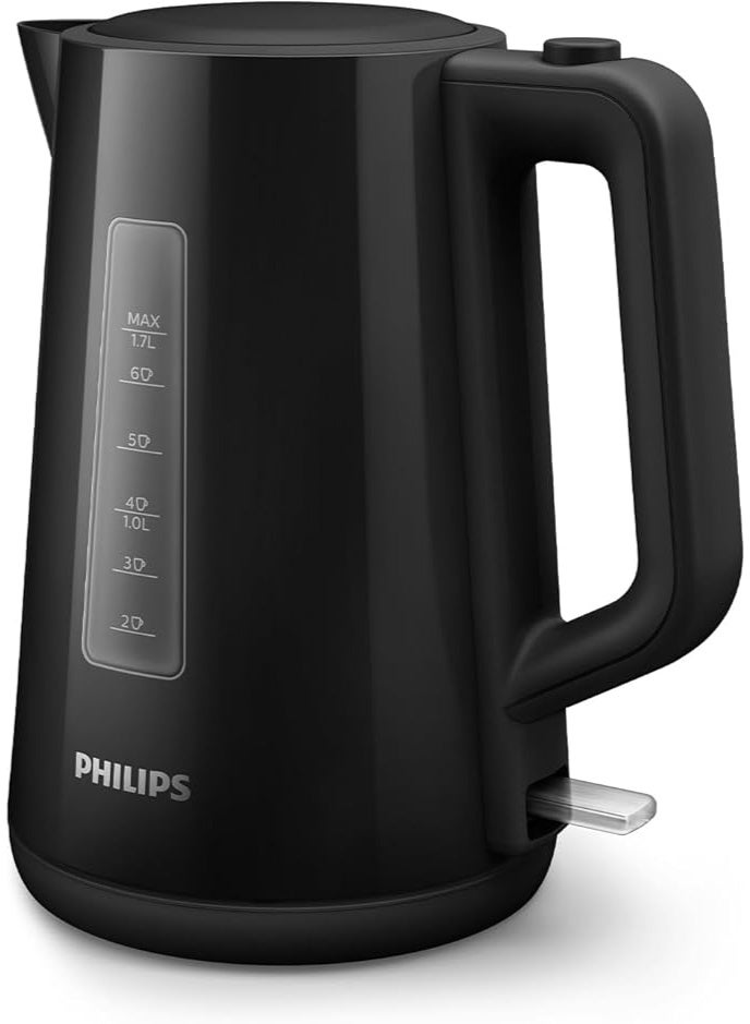 Philips Plastic Kettle 3000 Series - With Pilot Light, Spring Opening, 1.7 L 2200 W HD9318/01 Black 1.7 L 2200 W HD9318/01 Black - Image 5