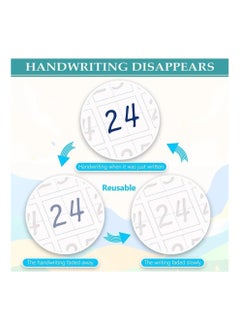 Arify-Tech Arify - Magic Ink Copybooks for Kids Reusable Handwriting Workbooks for Preschools Grooves Template Design and Handwriting Magic Practice Copybook for Kids The Print Writing (4 Books with Pens)  - Image 5