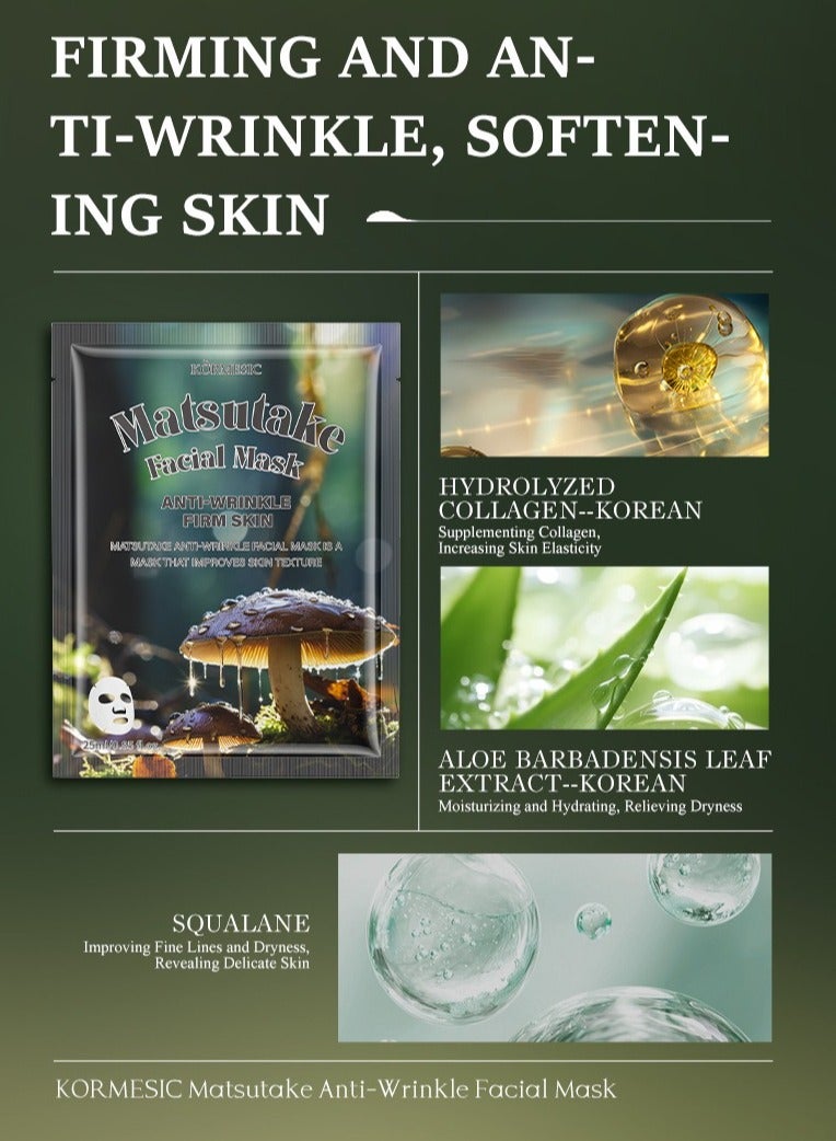 Kormesic 5 packs Matsutake Mask 25ml - Nourishing & Brightening - Image 3