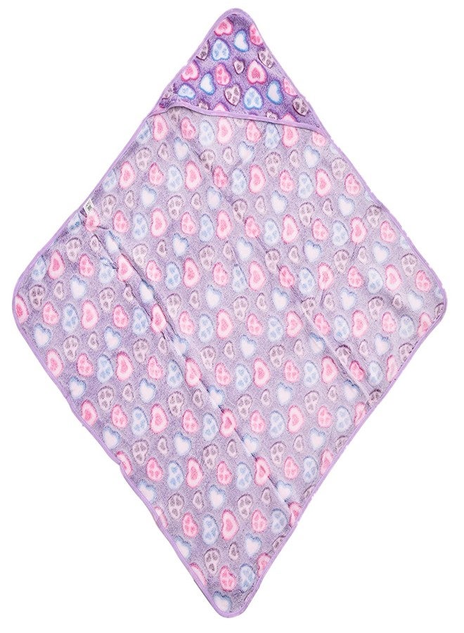 RRC Baby Towels, Kids Towel with Baby Cap on Corner, Baby Wrapper (Purple, Pack of 2) - Image 5