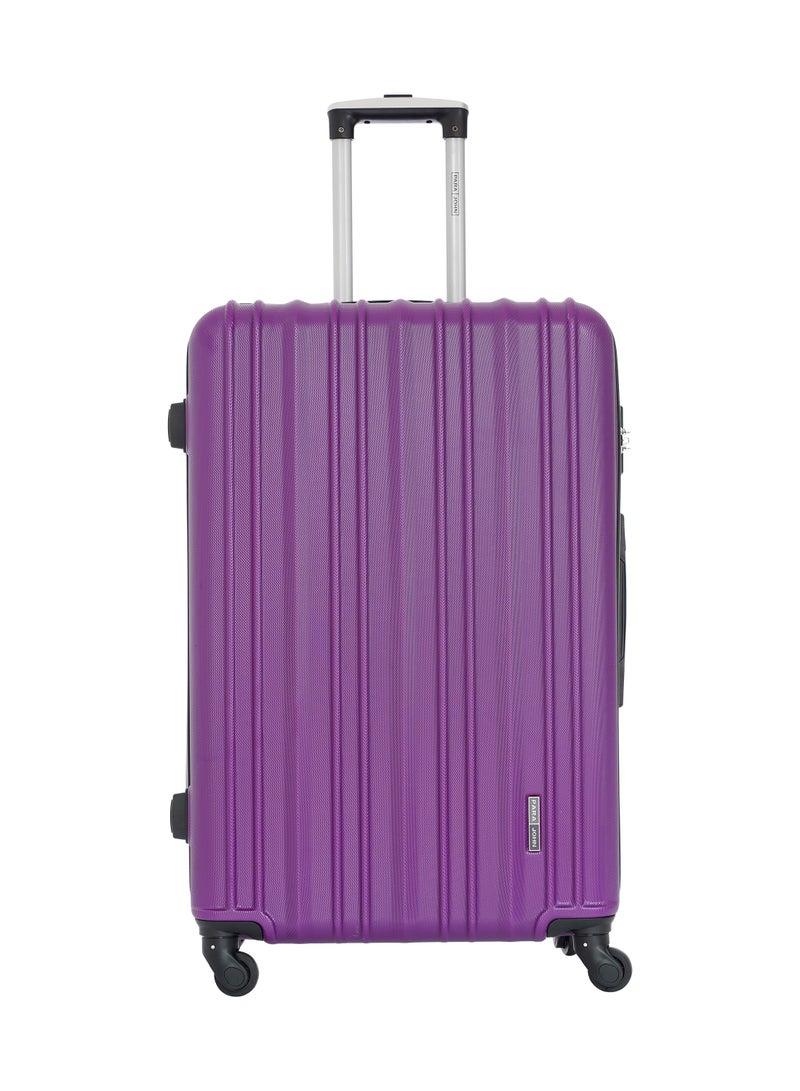 PARAJOHN PARAJOHN  20″ Cabin Hardside Spinner Luggage Trolley for Sleek Travel-PURPLE - Image 1