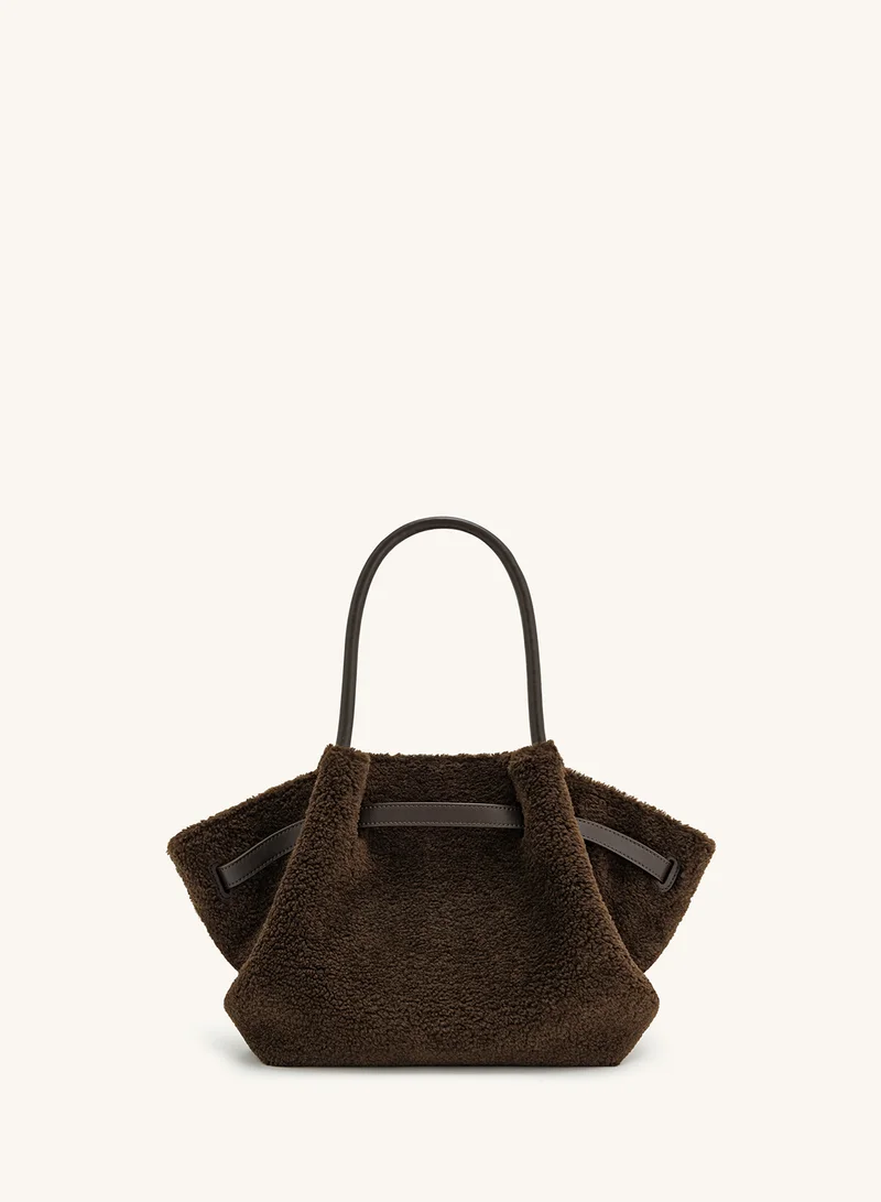 JW PEI Hana Medium Faux Fur Tote Bag