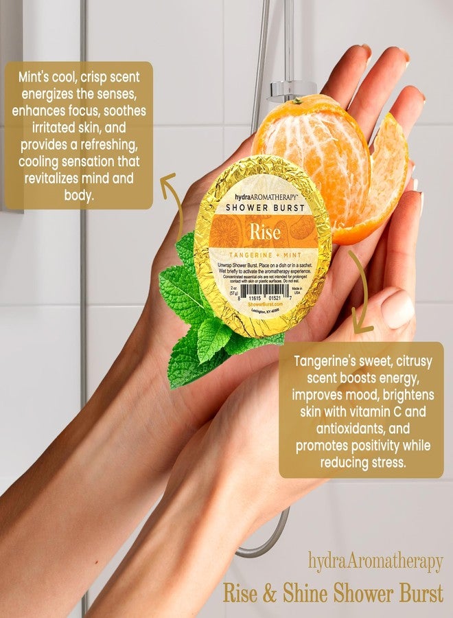 hydraAromatherapy Rise and Shine Shower Burst Duo Pack - Image 2