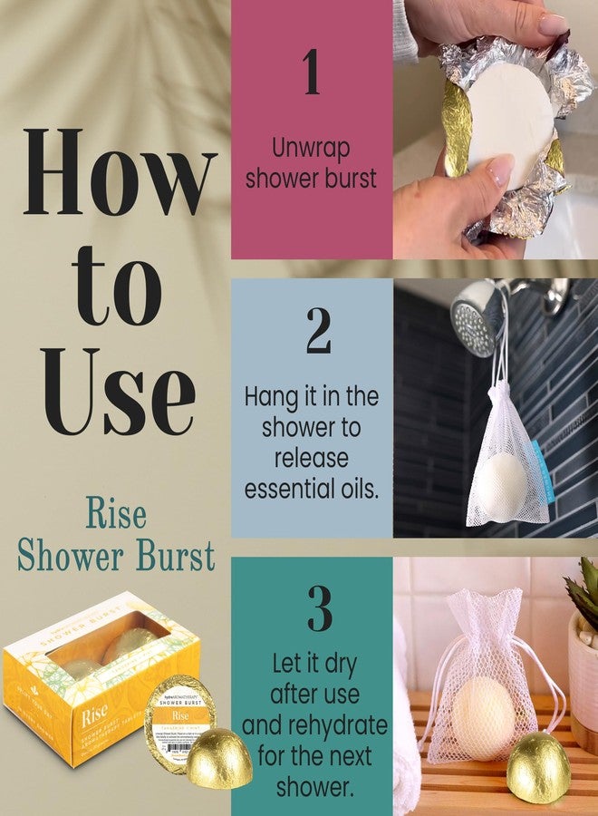 hydraAromatherapy Rise and Shine Shower Burst Duo Pack - Image 3