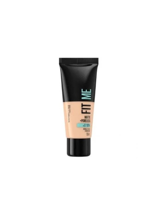 Maybelline New York Fit Me Matte + Poreless - 104 Soft Ivory - Image 1