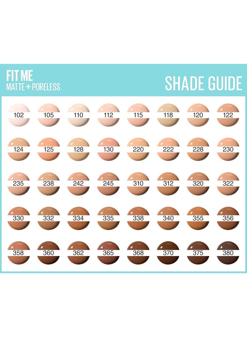 Maybelline New York Fit Me Matte + Poreless - 104 Soft Ivory - Image 5