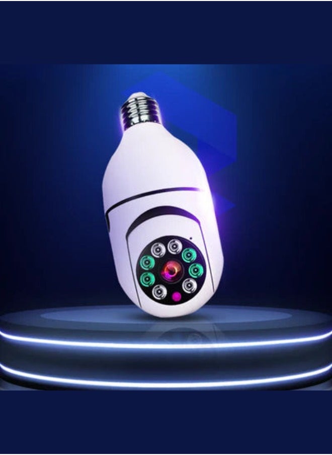 Executive LLC - 360 Degree Wireless WIFI Light Bulb Security Camera with Motion Detection and Two-Way Audio system. - Image 1
