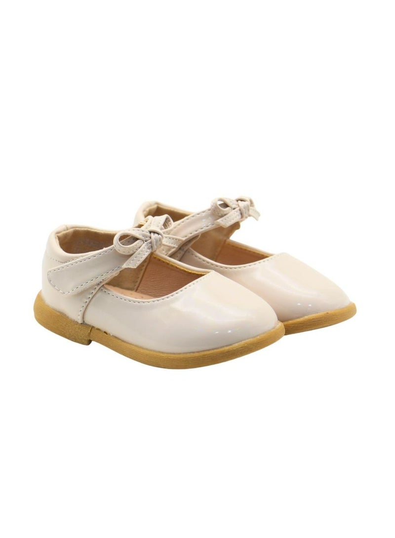 Mon Ami Monami Girls and Kids School Shoes, Mary Janes shoes, Soft Bottom, Hook and Loop, Flats & Lightweight for Little Kid | Casual Baby Girl Shoes for Party, School Uniform, Black Dress & Wedding Dress - Image 4