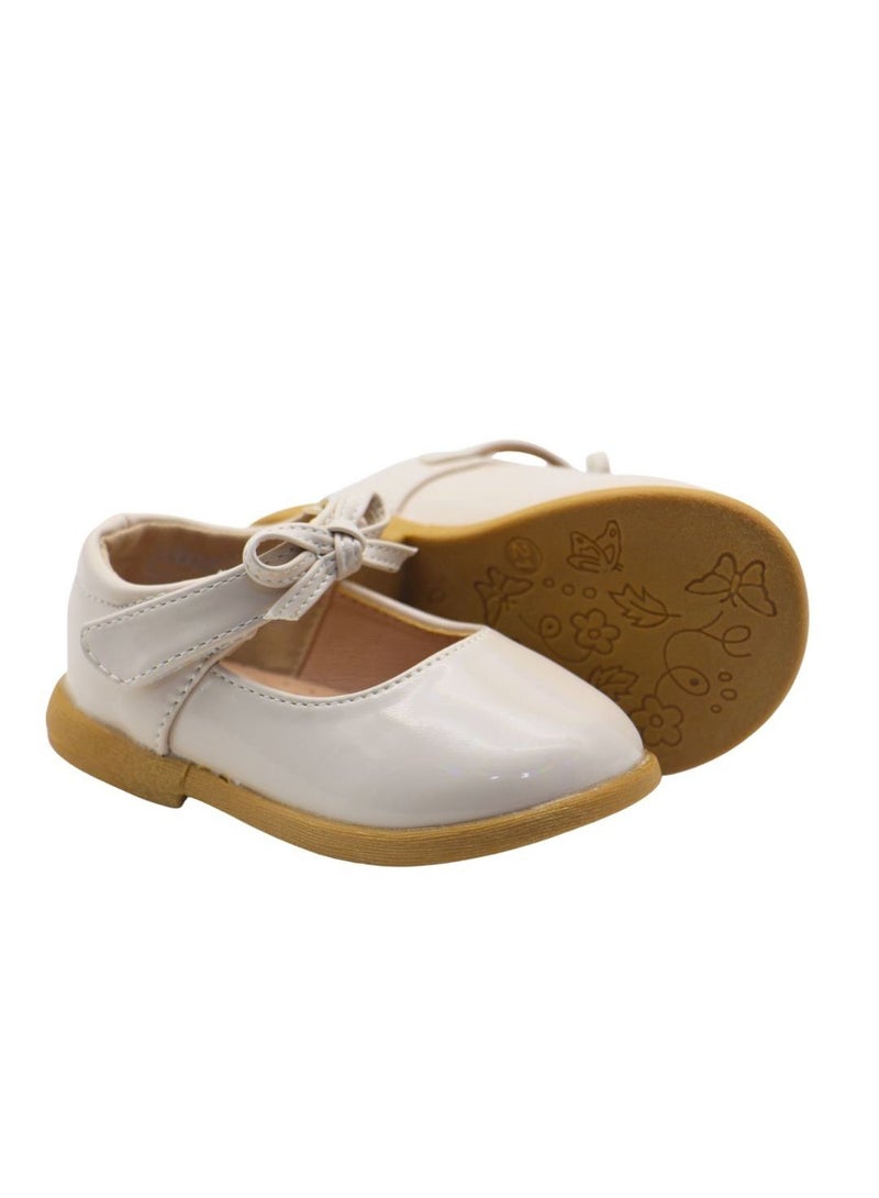 Mon Ami Monami Girls and Kids School Shoes, Mary Janes shoes, Soft Bottom, Hook and Loop, Flats & Lightweight for Little Kid | Casual Baby Girl Shoes for Party, School Uniform, Black Dress & Wedding Dress - Image 3