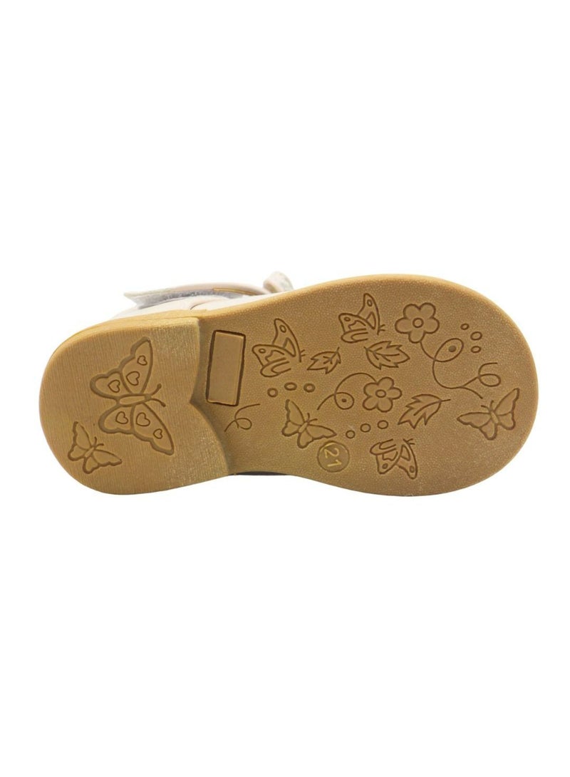 Mon Ami Monami Girls and Kids School Shoes, Mary Janes shoes, Soft Bottom, Hook and Loop, Flats & Lightweight for Little Kid | Casual Baby Girl Shoes for Party, School Uniform, Black Dress & Wedding Dress - Image 2