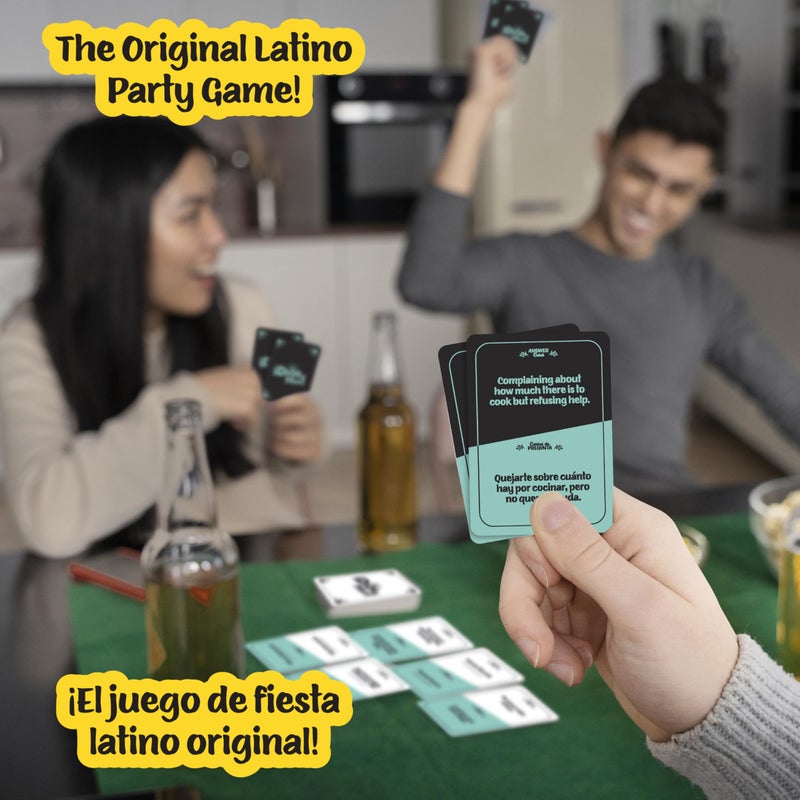 FITZ Dios Mio Latino Party Game  275 English y Espanol Cards for Latinos Ages 17 and 2 Players  275 cartas en ingls y espaol para Latinos mayores de 17 aos y 2 jugadores - Image 3
