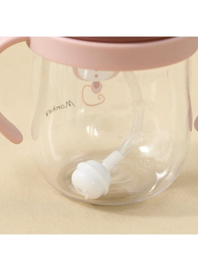 hibobi - Baby Sippy Cup 300ml - Pink - Image 1