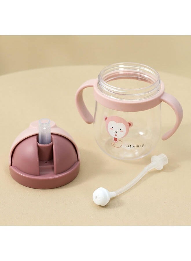 hibobi - Baby Sippy Cup 300ml - Pink - Image 1