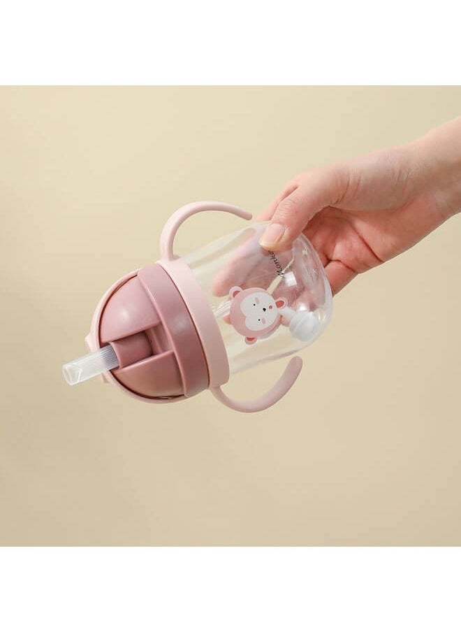 hibobi - Baby Sippy Cup 300ml - Pink - Image 1