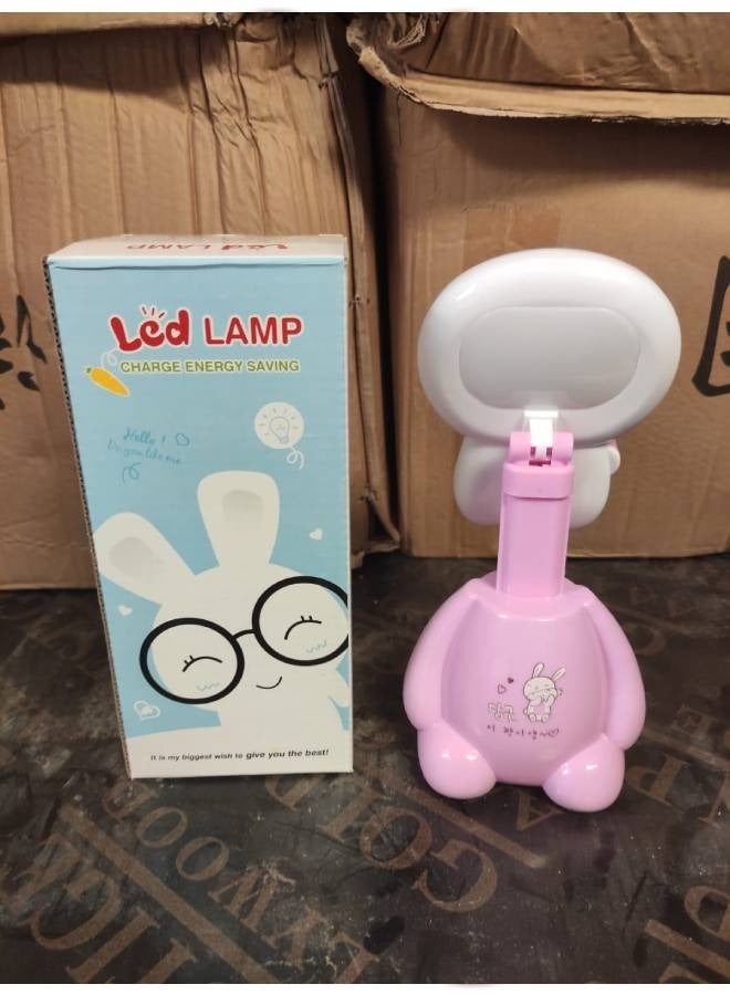 رافين لطيف شكل رياض الأطفال تعمل باللمس ضوء مكتب ضوء LED حماية العين مصباح الجدول - Image 3