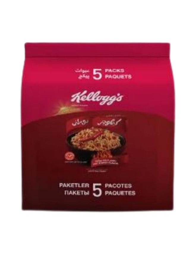 Kellogg's - Hot and Spicy Noodles bundle 5 in 1 - 70g - Image 1